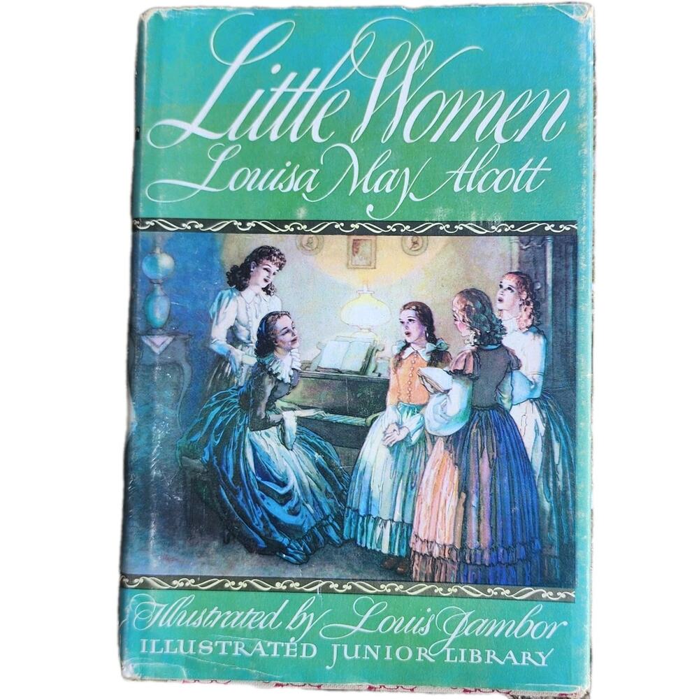 1947 Vintage Little Women By Louisa May Alcott Jr Library Edition Book Hardcover